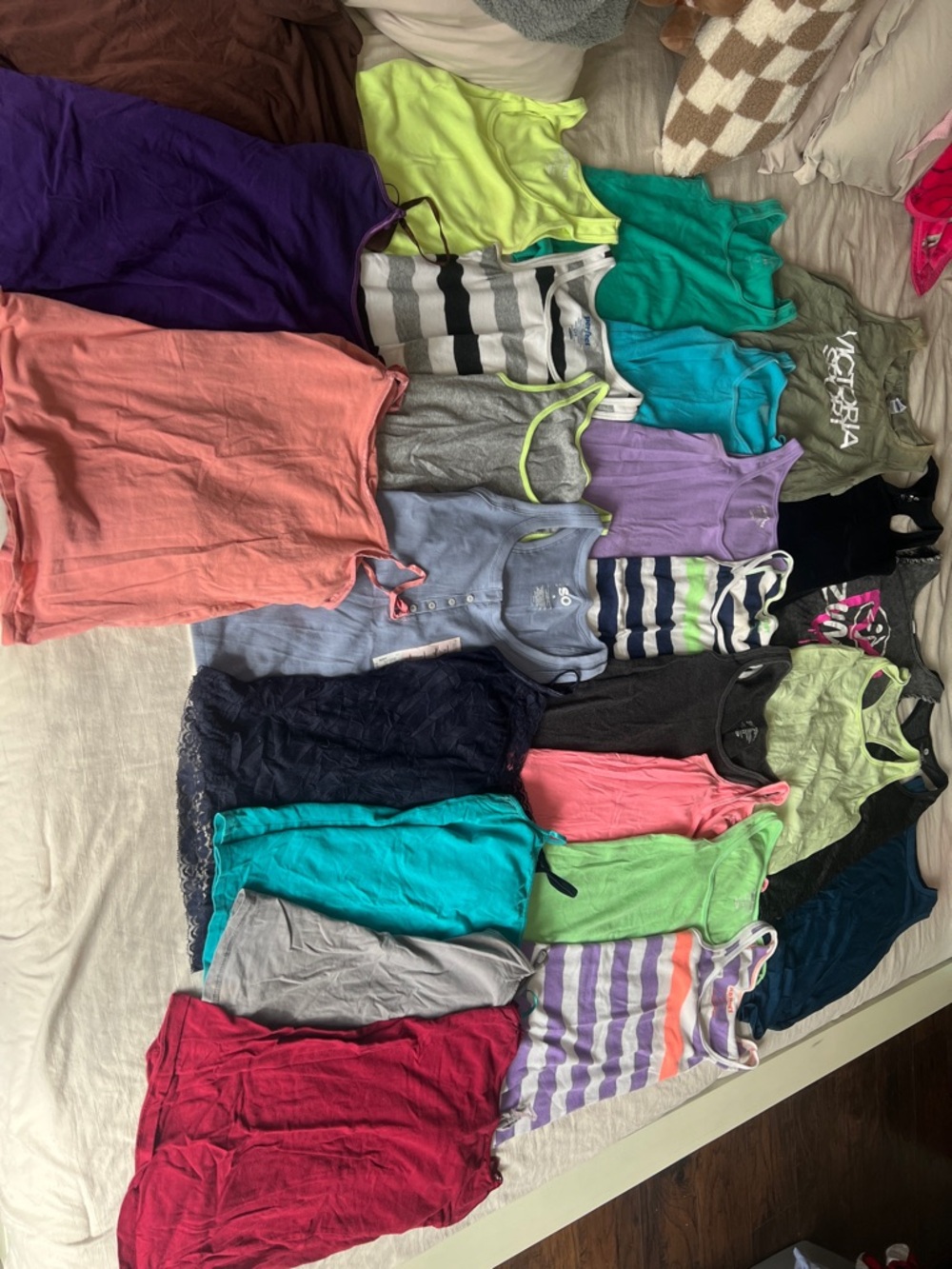 Assorted women’s ' Tank Tops - Mixed Colors